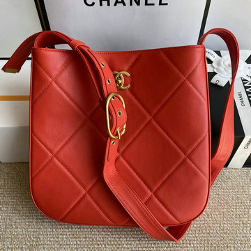 商品名称：シャネル CHANEL CC-CH2844RD　2021年最新入荷 ホーボーバッグ 斜め掛け ショルダーバッグ クロスボディバッグ レディースかばん カーフスキン