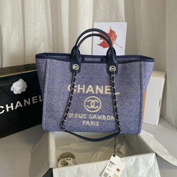 シャネル CHANEL CC-CH66941BLS　2021年最新入荷 ショピングバッグ キャンパス ハンドバッグ トートバッグ 肩掛け ショルダーバッグ ママバッグ レディースかばん