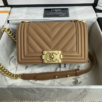 シャネル CHANEL CC-CH67085VXJXS　2021年最新入荷 BOY スモール ハンドバッグ 斜め掛け ショルダーバッグ フラップバッグ レディースかばん カーフレザー