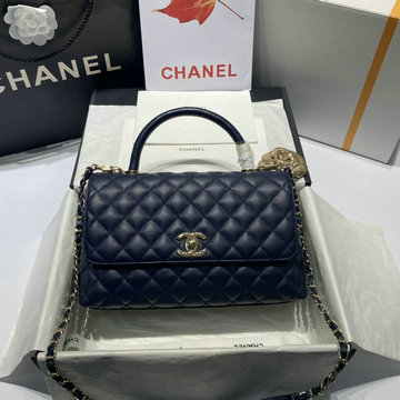 シャネル CHANEL CC-CH92991GQJSL　2021年最新入荷 トップハンドルバッグ トートバッグ 2way ショルダーバッグ クロスボディバッグ レディースかばん グレインドカーフスキン
