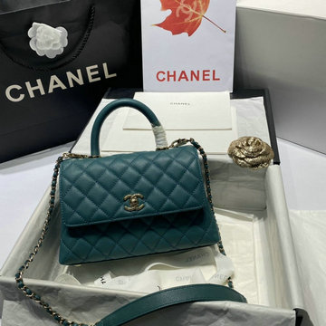 シャネル CHANEL CC-CH92993GQJGL　2021年最新入荷 トップハンドルバッグ トートバッグ 2way ショルダーバッグ クロスボディバッグ レディースかばん グレインドカーフスキン