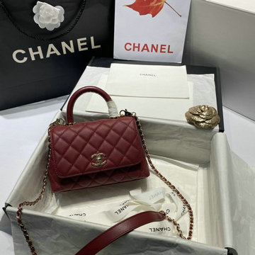 シャネル CHANEL CC-CH92994GQJZH　2021年最新入荷 トップハンドルバッグ トートバッグ 2way ショルダーバッグ クロスボディバッグ レディースかばん グレインドカーフスキン