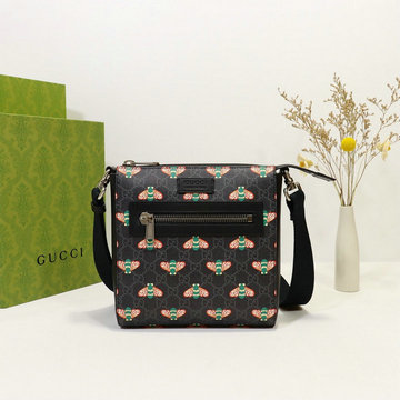 グッチ GUCCI 057-GG681021　2021年最新作 ビー ハチ 付き メッセンジャーバッグ 斜め掛け ショルダーバッグ メンズかばん ビジネスバッグ クロスボディバッグ