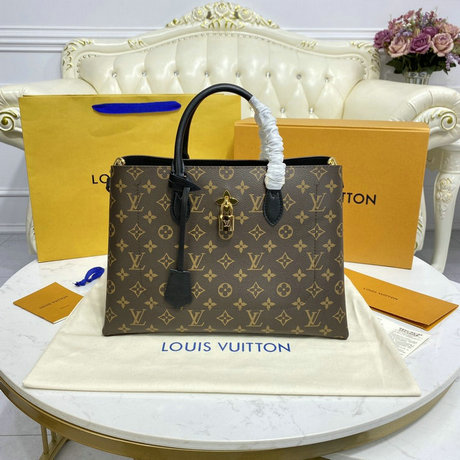 ルイヴィトン LOUISVUITTON 057-M43550　2021年最新入荷 フラワートート トップハンドルバッグ トートバッグ ハンドバッグ 2way ショルダーバッグ レディースかばん