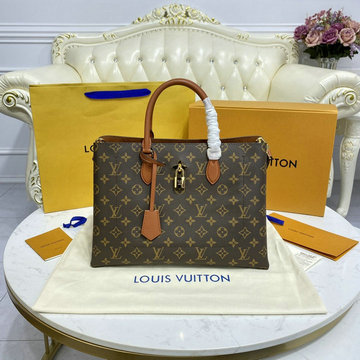 ルイヴィトン LOUISVUITTON 057-M43770　2021年最新入荷 フラワートート トップハンドルバッグ トートバッグ ハンドバッグ 2way ショルダーバッグ レディースかばん