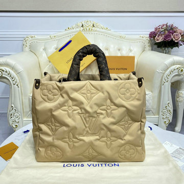 ルイヴィトン LOUISVUITTON 057-M59007　2021年最新入荷 オンザゴー GM ハンドバッグ トートバッグ 2way ショルダーバッグ ママバッグ ショッピングバッグ
