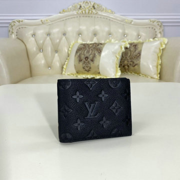ルイヴィトン LOUISVUITTON 057-M69037　2021年最新入荷 ポルトフォイユ スレンダー 二つ折り短財布 ショートウォレット 札入れ カードポケット トリヨンレザー