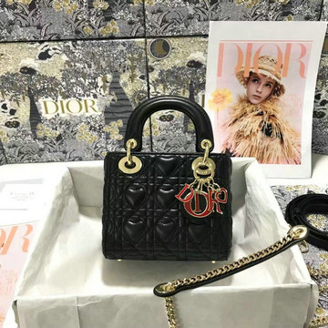 クリスチャンディオール CHRISTIAN DIOR 025-CD0505YBK　2021年最新入荷 レディー ディオール マイクロバッグ トートバッグ 2way 斜め掛け ショルダーバッグ