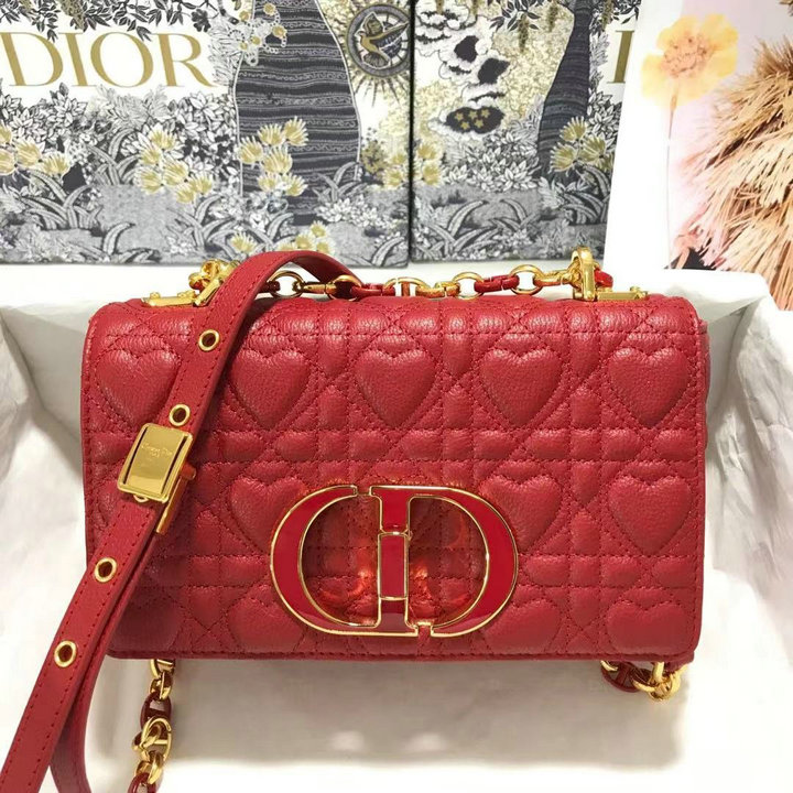 クリスチャンディオール CHRISTIAN DIOR 025-CD9241RRD　2021年最新入荷 CARO カロ スモールバッグ 斜め掛け ショルダーバッグ クロスボディ レディースかばん