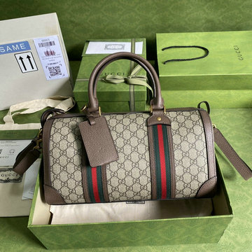 グッチ GUCCI 025-GG645017　2021年最新入荷 トートバッグ ハンドバッグ 2way 斜め掛け ショルダーバッグ ボストンバッグ 旅行かばん キャンパス