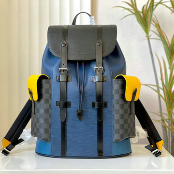 商品名称：ルイヴィトン LOUISVUITTON 025-M55222L　2021年最新入荷 クリストファー PM バックパック リュックサック メンズ リュック エピレザー