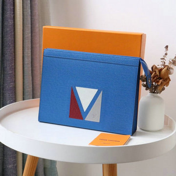 ルイヴィトン LOUISVUITTON 057-M59147L　2021年最新入荷 ポシェット ヴォワヤー 手持ちかばん ポーチ クラッチバッグ セカンドバッグ メンズかばん タイガレザー