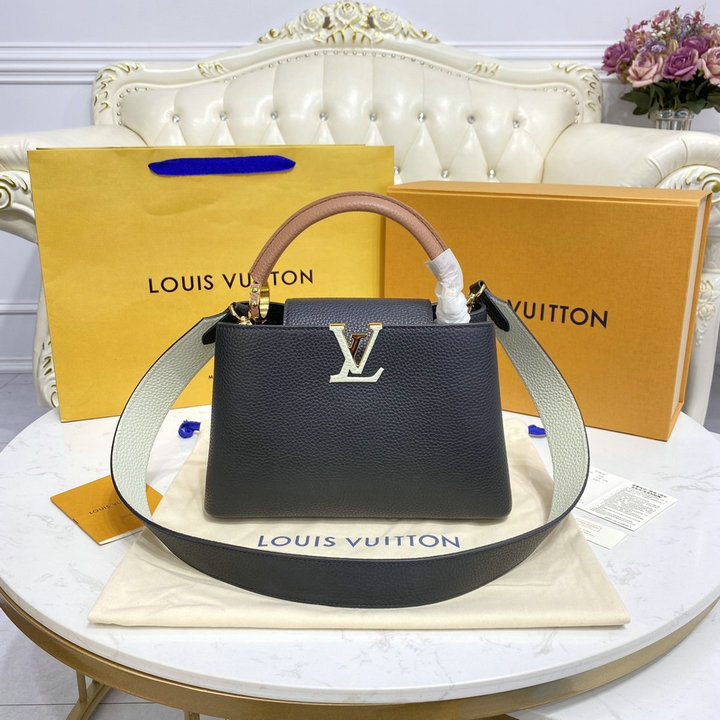 商品名称：ルイヴィトン LOUISVUITTON 057-M53963　2021年最新入荷 カプシーヌ BB ハンドバッグ トートバッグ 2way 斜め掛け ショルダーバッグ クロスボディバッグ
