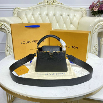 ルイヴィトン LOUISVUITTON 057-M56669　2021年最新入荷 カプシーヌ MINI ハンドバッグ トートバッグ 2way 斜め掛け ショルダーバッグ クロスボディバッグ