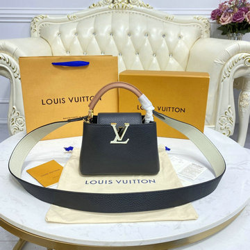 ルイヴィトン LOUISVUITTON 057-M56848　2021年最新入荷 カプシーヌ MINI ハンドバッグ トートバッグ 2way 斜め掛け ショルダーバッグ クロスボディバッグ