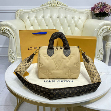 ルイヴィトン LOUISVUITTON 057-M59008X　2021年最新入荷 スピーディ バンドリエール 25 ボストンバッグ トートバッグ ショルダーバッグ リサイクルナイロン