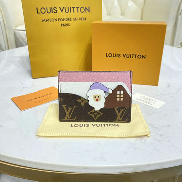 ルイヴィトン LOUISVUITTON 057-M60703SF　2021年最新入荷 ポルト カルト サーンプル カードケース クリスマス サンタクロース 名刺れ モノグラムキャンパス