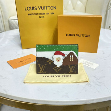 ルイヴィトン LOUISVUITTON 057-M60703SG　2021年最新入荷 ポルト カルト サーンプル カードケース クリスマス サンタクロース 名刺れ モノグラムキャンパス