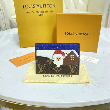 ルイヴィトン LOUISVUITTON 057-M60703SL　2021年最新入荷 ポルト カルト サーンプル カードケース クリスマス サンタクロース 名刺れ モノグラムキャンパス