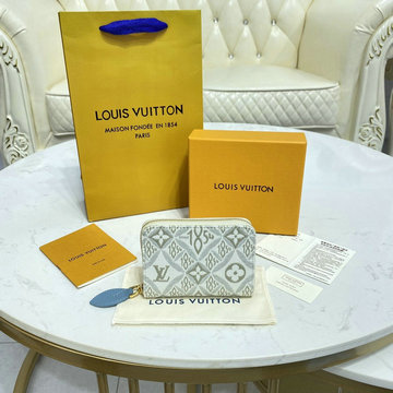 ルイヴィトン LOUISVUITTON 057-M81095　2021年最新入荷 ジッピー コインパース ファスナー短財布 小銭入れ カードケース コインケース SINCE 1854 キャンバス