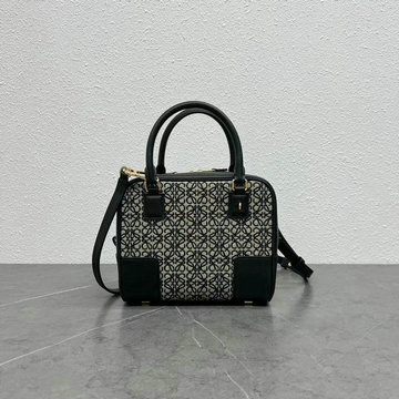 ロエベ LOEWE ZZ-LE0390BXBK　2021年最新入荷 アマソナ19 バッグ トートバッグ 斜め掛け ショルダーバッグ クロスボディバッグ ジャカード カーフレザー