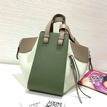 ロエベ LOEWE ZZ-LE1060PSBG　2021年最新入荷 ハンモック ミニ ハンドバッグ トートバッグ ドローストリングバッグ レディースかばん カーフレザー
