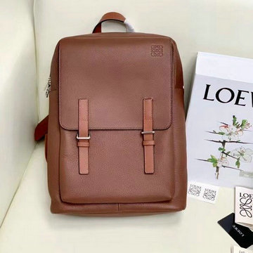 ロエベ LOEWE ZZ-LE5331JH　2021年最新入荷 ミリタリー バックパック マグネットクロージャー スクエア リュックサック メンズ リュック メンズかばん グレインカーフレザー