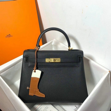 エルメス HERMES 063-HKL25TGQJBK 2021年最新入荷 ケリー トップハンドルバッグ トートバッグ ハンドバッグ レディースかばん TOGO革