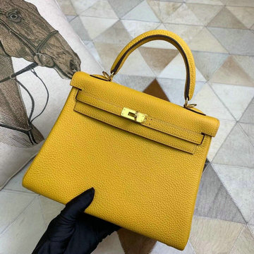 エルメス HERMES 063-HKL25TGQJHY 2021年最新入荷 ケリー トップハンドルバッグ トートバッグ ハンドバッグ レディースかばん TOGO革