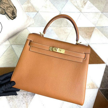 商品名称：エルメス HERMES 063-HKL25TGQJJZ 2021年最新入荷 ケリー トップハンドルバッグ トートバッグ ハンドバッグ レディースかばん TOGO革