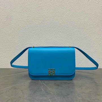 ロエベ LOEWE ZZ-LE8964PLS　2021年最新入荷 ゴヤ アコーディオン クラッチ フラップバッグ 斜め掛け ショルダーバッグ マグネットクロージャー クロスボディバッグ