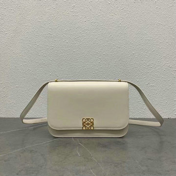 ロエベ LOEWE ZZ-LE8964PBS　2021年最新入荷 ゴヤ アコーディオン クラッチ フラップバッグ 斜め掛け ショルダーバッグ マグネットクロージャー クロスボディバッグ