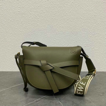 ロエベ LOEWE ZZ-LE65046QGL　2021年最新入荷 ゲート デュアルバッグ ミニ 斜め掛け ショルダーバッグ クロスボディバッグ チェストバッグ カーフレザー