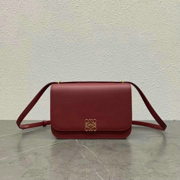 ロエベ LOEWE ZZ-LE8964PRD　2021年最新入荷 ゴヤ アコーディオン クラッチ フラップバッグ 斜め掛け ショルダーバッグ マグネットクロージャー クロスボディバッグ レザー