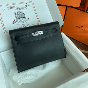 エルメス HERMES 063-HKLD22EVYBK  2021年最新入荷 ケリー ダンス バックパック リュックサック ショルダーバッグ 手持ちかばん evercolor革