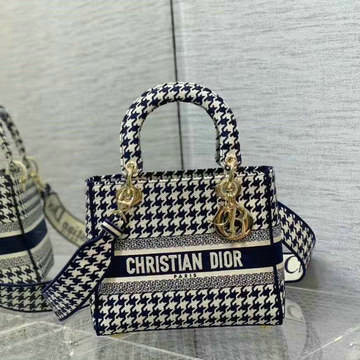 クリスチャンディオール CHRISTIAN DIOR GH-CD8002BLS　2021年最新入荷 D-ライト トートバッグ ハンドバッグ 2way ショルダーバッグ クロスボディバッグ