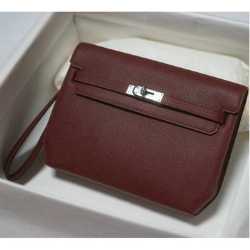 エルメス HERMES 063-HKLD25SYJH 2021年最新入荷 ケリー デペチェス ポーチ ストラップ付き 手持ちかばん クラッチバッグ ショルダーバッグ エプソン