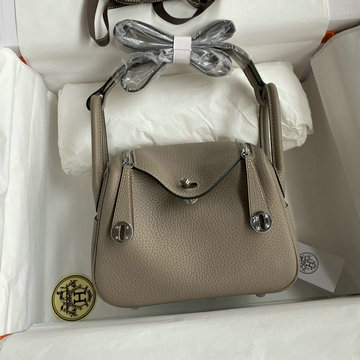 商品名称：エルメス HERMES 063-HLD19TCYLH  2021年最新入荷 ミニ リンディ 斜め掛け ショルダーバッグ クロスボディバッグ スクエアバッグ TCレザー