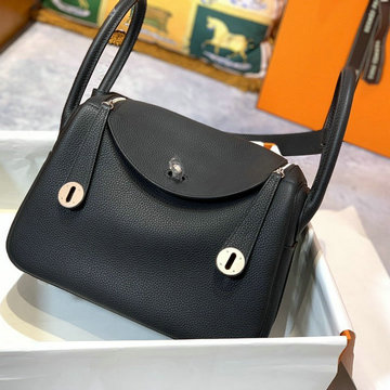エルメス HERMES 063-HLD1059LYBK  2021年最新入荷 リンディ 斜め掛け ショルダーバッグ クロスボディバッグ スクエアバッグ TCレザー