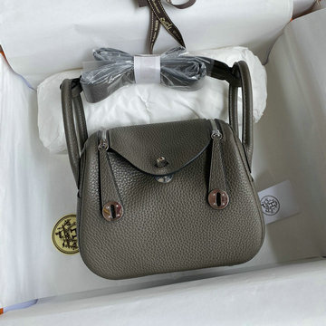 商品名称：エルメス HERMES 063-HLD19TCYXH 2021年最新入荷 ミニ リンディ 斜め掛け ショルダーバッグ クロスボディバッグ スクエアバッグ TCレザー