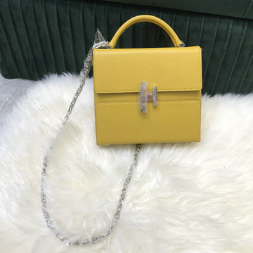 エルメス HERMES  063-HCH24SYHY 2021年最新入荷 シネティック トップハンドルバッグ トートバッグ チェーンポーチ ショルダーバッグ スクエアバッグ ゴートスキン