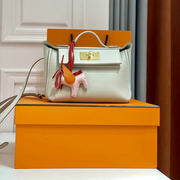 エルメス HERMES 063-HE2424EVQJBS　2021年最新入荷 ミニケリー 2424 トップハンドルバッグ トートバッグ 2way ショルダーバッグ レディースかばん