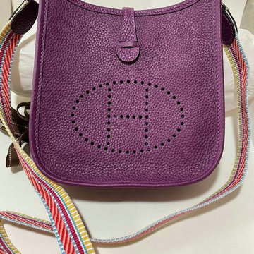 エルメス HERMES 063-HEV17LDZS　2021年最新入荷 エヴリン ミニ 斜めがけ ショルダーバッグ クロスボディバッグ レディースかばん トリヨン