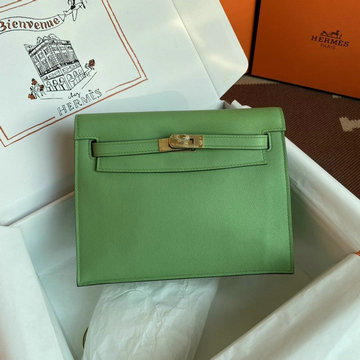 エルメス HERMES 063-HKD22EVQJNG　2021年最新入荷 ケリー DanSe 22 ハンドバッグ ショルダーバッグ バックパック evercolor
