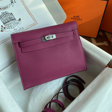 エルメス HERMES 063-HKD22EVQYMZ　2021年最新入荷 ケリー DanSe 22 ハンドバッグ ショルダーバッグ バックパック evercolor