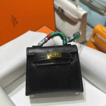 エルメス HERMES 063-HKL15JBK　2021最新入荷 Kelly Twilly バッグチャーム トップハンドルバッグ トートバッグ ハンドバッグ 斜め掛け ショルダーバッグ