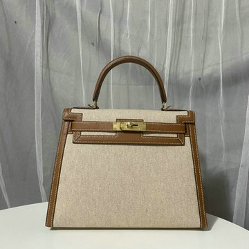 商品名称：エルメス HERMES 063-HKL28BSJJZ　2021年最新入荷 ケリー トップハンドルバッグ トートバッグ ハンドバッグ レディースかばん キャンパス SWIFT
