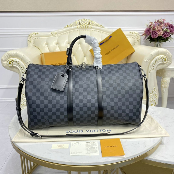 ルイヴィトン LOUISVUITTON 057-N41415　2020年最新入荷 キーポル バンドリエール 50 トートバッグ 旅行かばん トラベルバッグ 機内持ち込み ボストンバッグ