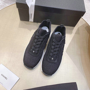 商品名称：シャネル CHANEL 26-CHJ21047Q　2021年秋冬最新入荷 スニーカー レースアップシューズ カジュアルシューズ レディースシューズ スポーツシューズ
