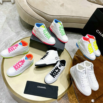 商品名称：シャネル CHANEL 26-CHJ21052　2021年秋冬最新入荷 スニーカー レースアップシューズ カジュアルシューズ レディースシューズ スポーツシューズ